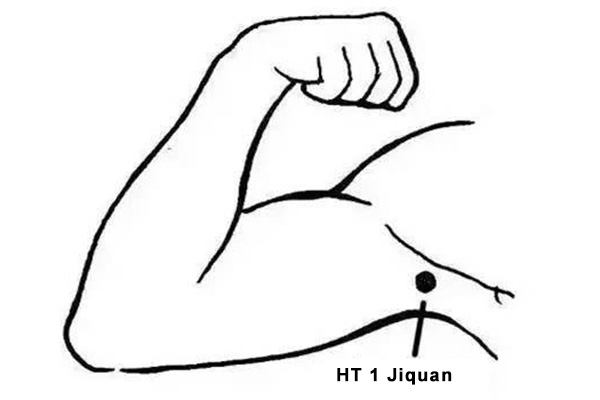 Jiquan acupoint